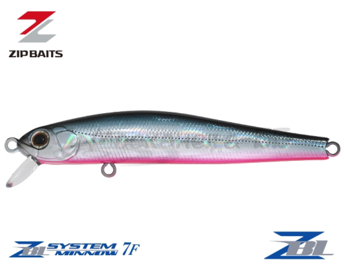 Воблер ZipBaits ZBL System minnow 7F цвет 940