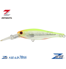 Воблер ZipBaits ZBL Shad 70SS цвет 476