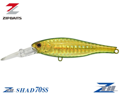 Воблер ZipBaits ZBL Shad 70SS цвет 591