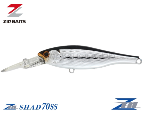 Воблер ZipBaits ZBL Shad 70SS цвет 624
