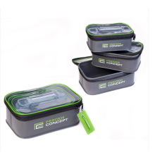 Набор емкостей с крышками для прикормки и насадки Feeder Concept EVA FC104B