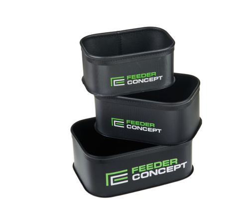 Емкость для прикормки и насадки Feeder Concept Eva 3 шт. набор