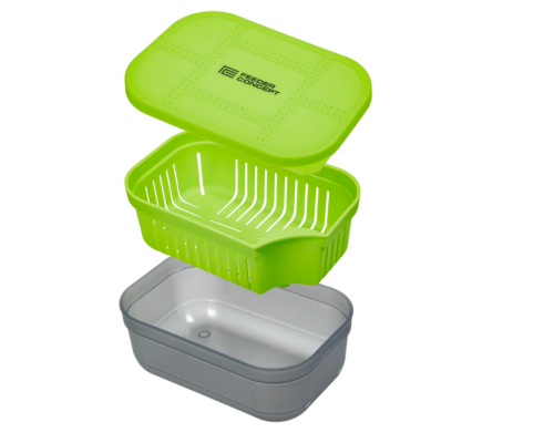 Коробка рыболовная с крышкой и лотком Feeder Concept Feeder Bait Box, 17×11.5×6.5см