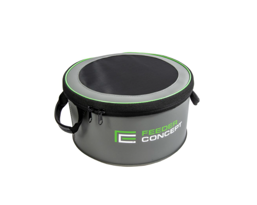Ведро для прикормки и насадки Feeder Concept Eva Worm & Groundbait Bucket, 12л
