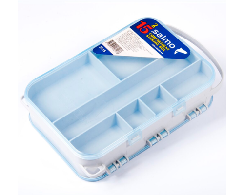 Коробка рыболовная двухсторонняя DOUBLE SIDED 185х135х52мм