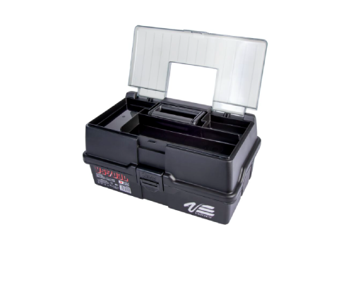 Ящик рыболовный Meiho Versus VS-7030 Black с 2 раздв. полками, 39х22х19.5см