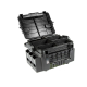 Ящик рыболовный Meiho Versus Run&Gun VS-7055 Black, 31.3х23.3х22.2см