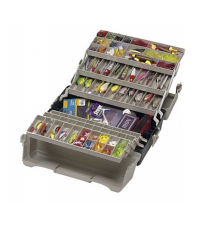 Ящик Plano 9606-02 раздвижной с 6 лотками 54-76 отсеков