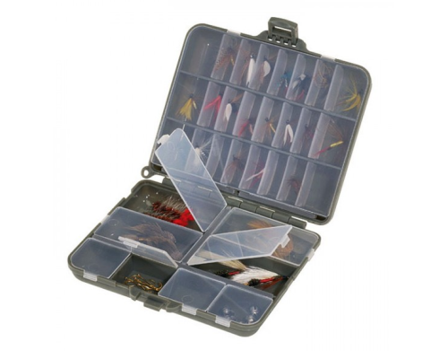 Коробка Plano двухсторонняя для маленьких джиг-головок и мушек, 11-32 секции