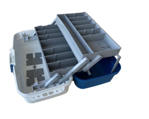 Ящик рыболовный ЯР-2 (370*190*180) 2лотка "Три кита"