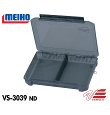 Коробка для приманок Versus VS-3039ND-BL 275*187*43, черн.
