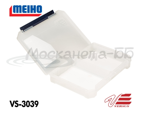 Коробка для приманок Versus VS-3039ND-CL 275*187*43, прозр.