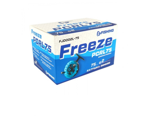 Катушка зимняя F-Fishing Freeze PCRL 75" 75мм 2bb Long leg