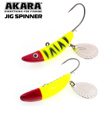 Блесна зимняя Akara Jig Spinner 40 мм 22 гр #4