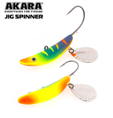 Блесна зимняя Akara Jig Spinner 40 мм 22 гр #5
