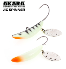 Блесна зимняя Akara Jig Spinner 40 мм 22 гр #23P