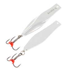 Блесна вертикальная зимняя Akara Tournament Ice Stik 60 мм (8 гр) #SIL