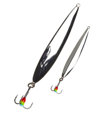 Блесна вертикальная зимняя Lucky John Peip-S с тройником, 11.3 гр, 60 мм