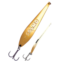Блесна вертикальная зимняя Lucky John S-4-G с тройником, 11гр