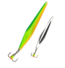 Блесна вертикальная зимняя Lucky John Shiner-A с тройником, 3.1 гр, 45 мм
