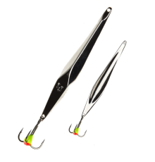 Блесна вертикальная зимняя Lucky John Shiner-S с тройником, 3.1 гр, 45 мм