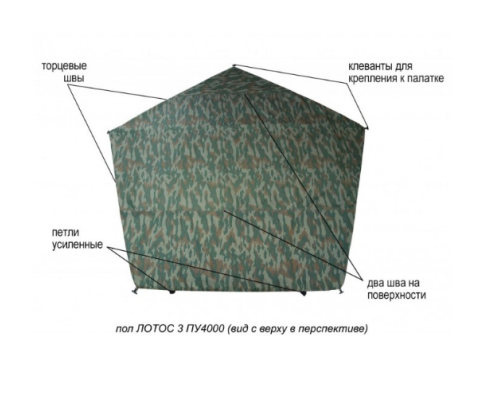 Пол утепленный Лотос 3 ПУ4000