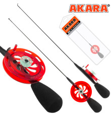 Зимняя удочка Akara Leader N, с катушкой с тюльпаном (40cм)