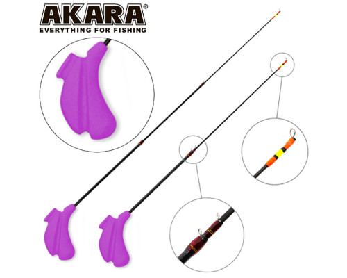 Зимняя удочка Akara Lucky Punch HLTC-2 47см 1.5-7гр