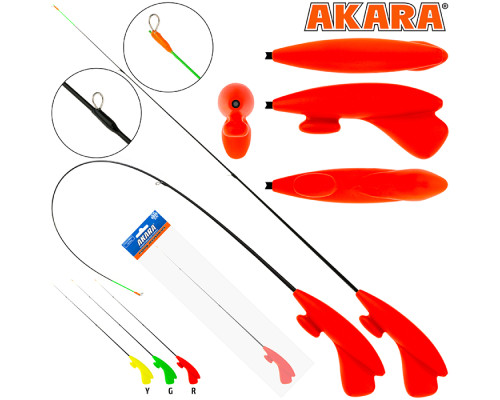 Зимняя удочка Akara Cantata RHS-Y2R, 39см 0,7-2,8 