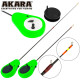 Зимняя удочка Akara SK-2T 41см 2-8гр