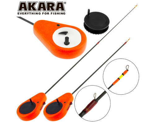Зимняя удочка Akara SK-2T 41см 2-8гр
