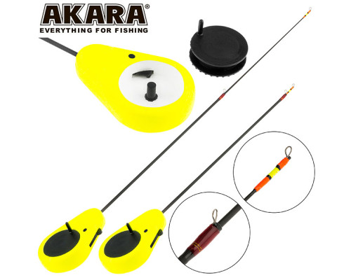 Зимняя удочка Akara SK-2T 41см 2-8гр
