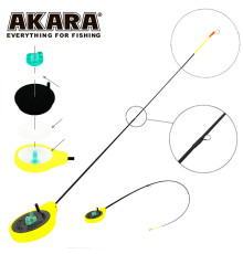 Зимняя удочка Akara Finezza SPS 39.5см 0.7-2.8гр