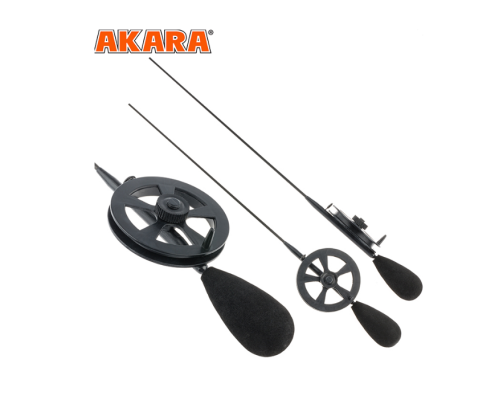Зимняя удочка Akara Ledeer N под кивок, с катушкой