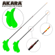 Зимняя удочка Akara Lucky Punch HLTC-2 47см 1.5-7гр
