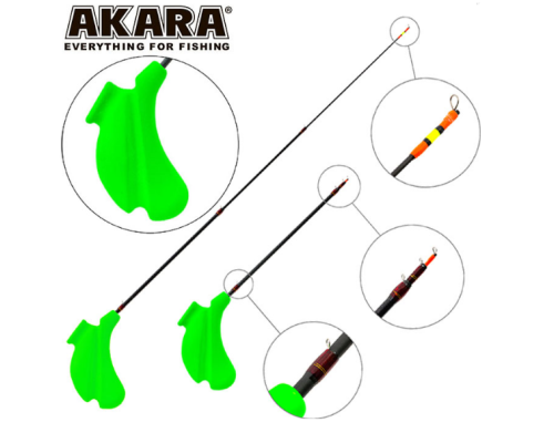Зимняя удочка Akara Lucky Punch HLTC-3 51см 1.5-7гр, телескопическая