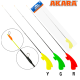 Зимняя удочка Akara Cantata RHS-Y2R, 39см 0,7-2,8 