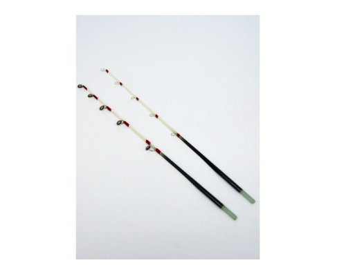 Зимняя удочка Kaida Gold Smith с катушкой и двумя хлыстами двухсторонняя. Тест 3-5 г (soft).