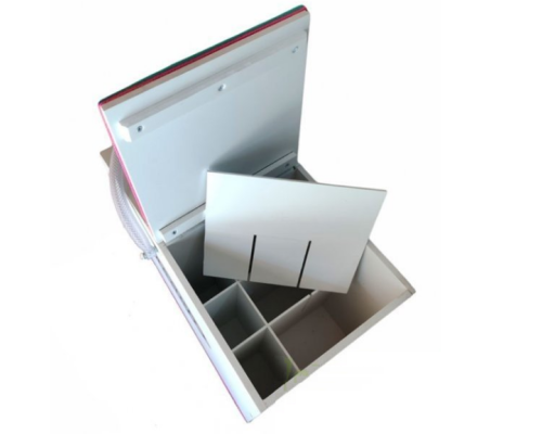 Ящик зимний рыболовный Manko ПВХ Спортивный, 40х21.5х30см