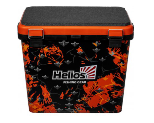 Ящик зимний рыболовный односекционный Helios SHARK (19л)