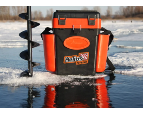 Ящик зимний рыболовный Тонар Helios FishBox (оранжевый), 10л