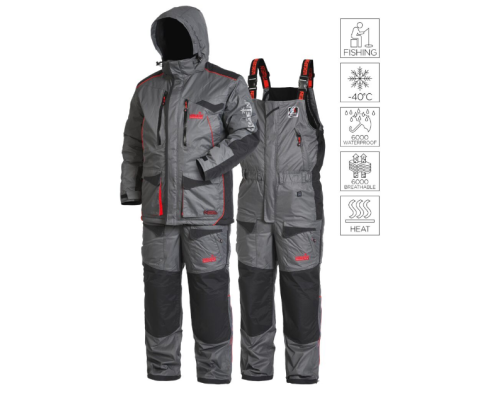 Костюм зимний Norfin Discovery Heat с подогревом -40°С