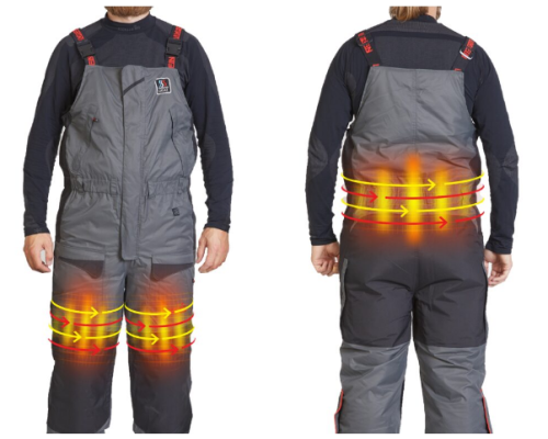 Костюм зимний Norfin Discovery Heat с подогревом -40°С